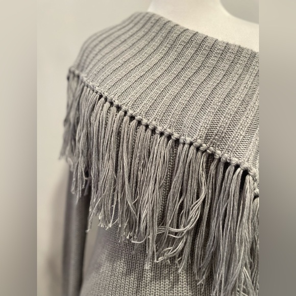 House Of Harlow x REVOLVE Fringe Sweater Dress - Picture 4 of 5